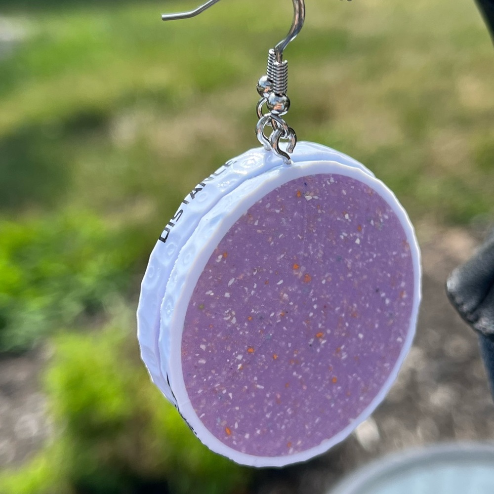 Golf Ball Earrings